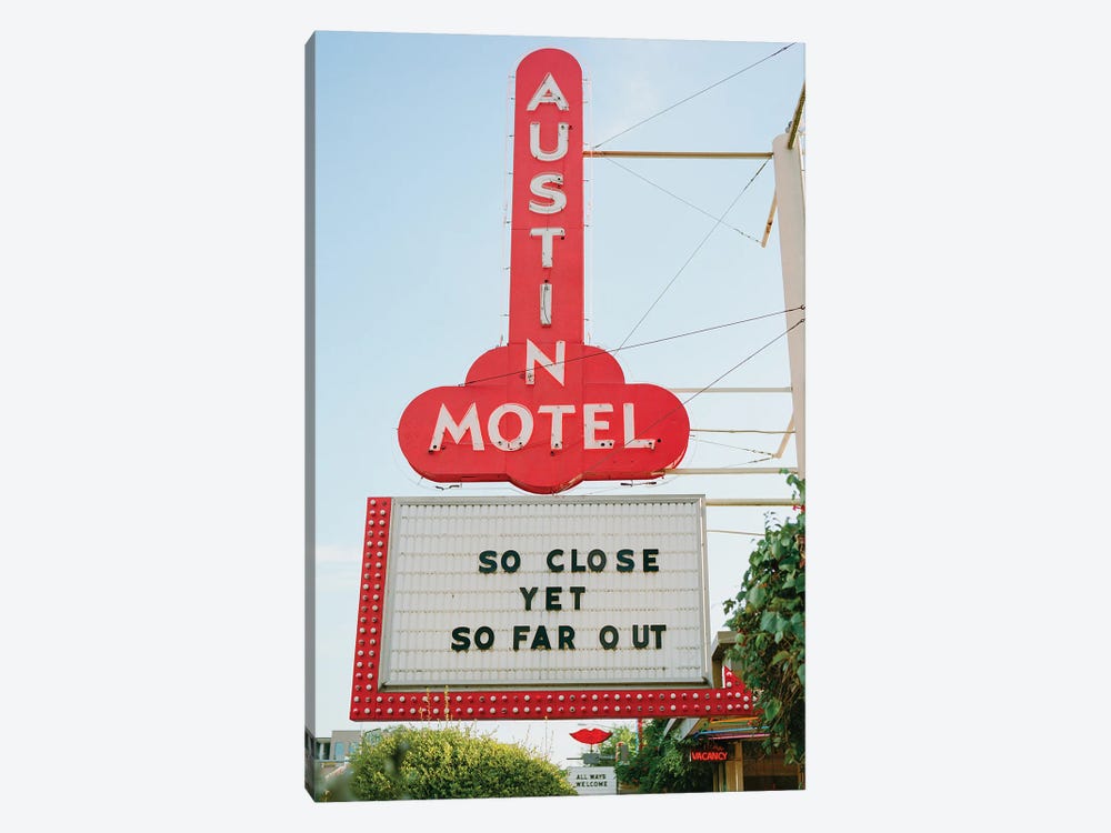 Austin Motel III On Film by Bethany Young 1-piece Canvas Artwork