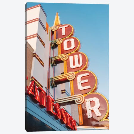 Tower Theater Canvas Print #BTY174} by Bethany Young Canvas Artwork