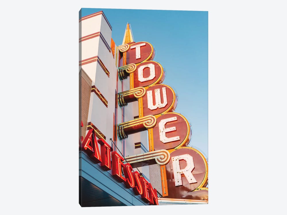 Tower Theater by Bethany Young 1-piece Canvas Artwork
