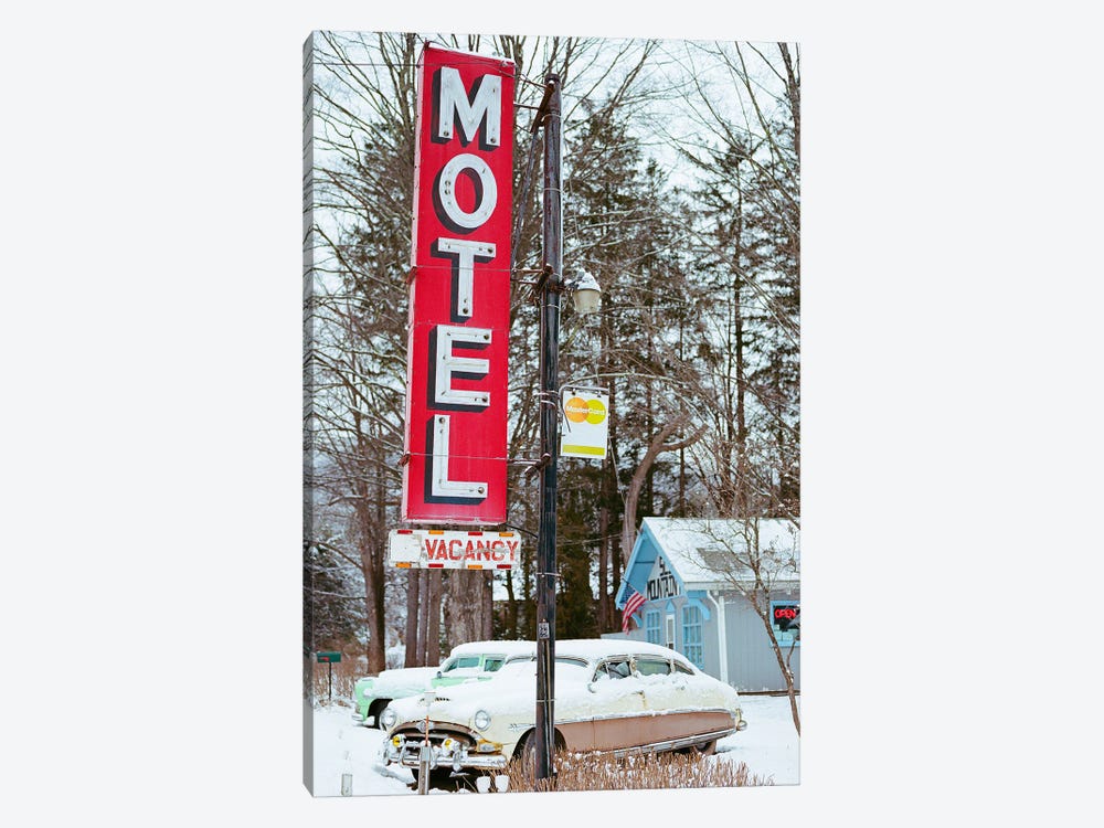 Upstate New York Motel by Bethany Young 1-piece Art Print