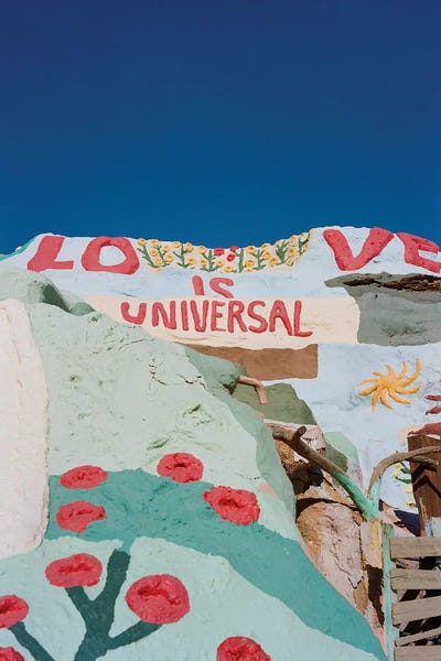 Typography: Love Is Universal by Bethany Young