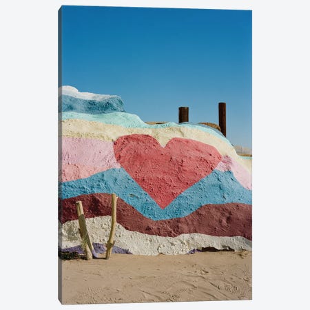 Salvation Mountain Heart Canvas Print #BTY1938} by Bethany Young Canvas Print