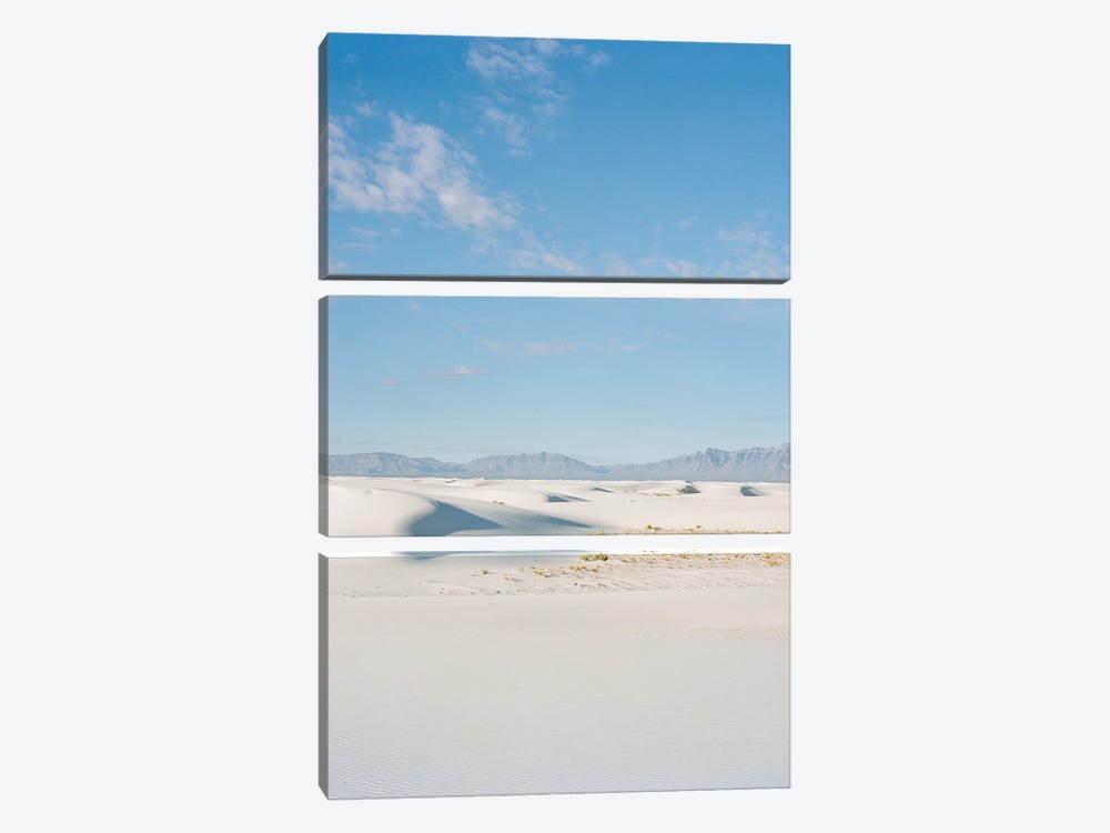 White Sands New Mexico III by Bethany Young 3-piece Canvas Art
