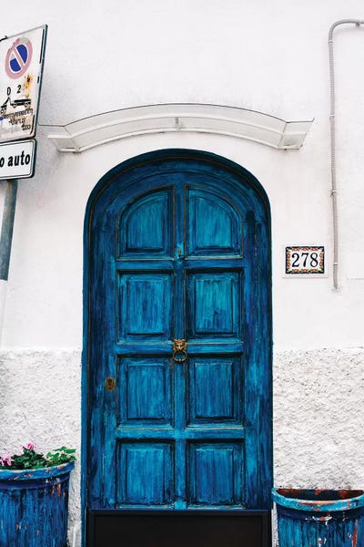 Campania: Amalfi Coast Door by Bethany Young