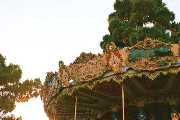 Carousels: Nice France XIX by Bethany Young
