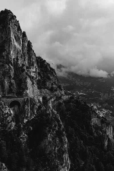 Cliffs: Amalfi Coast Drive VIII by Bethany Young
