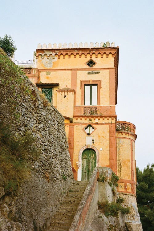 Amalfi Coast Villa III On Film by Bethany Young canvas print