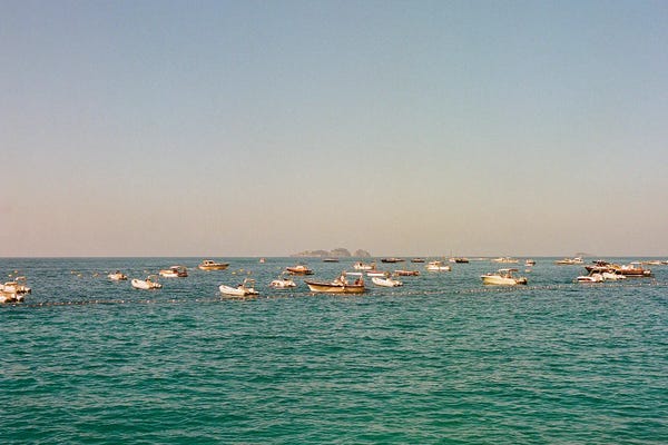 Amalfi Coast: Positano Beach XIV On Film by Bethany Young