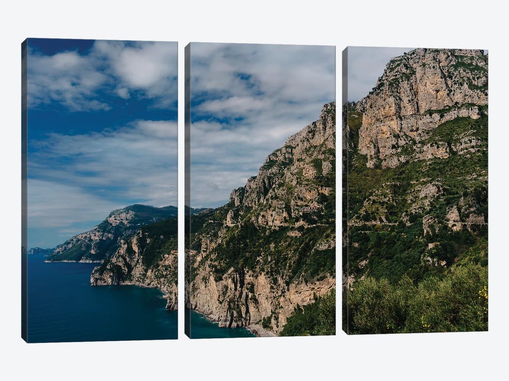 Amalfi Coast Drive XI by Bethany Young 3-piece Canvas Art Print