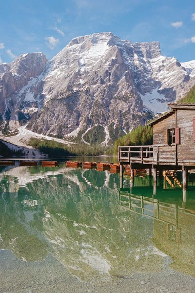 Lago Di Braies Italy On Film