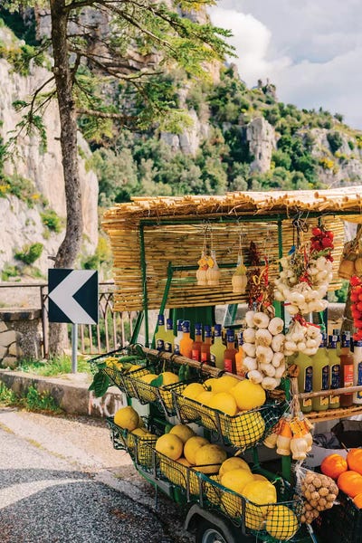 Campania: Amalfi Coast Drive XV by Bethany Young