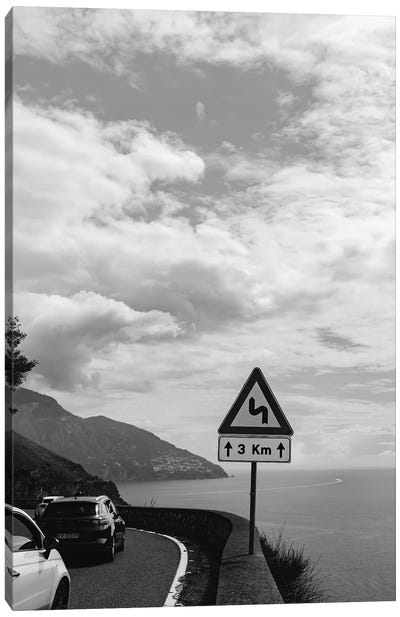 Amalfi Coast Drive XXII Canvas Art Print - Campania Art