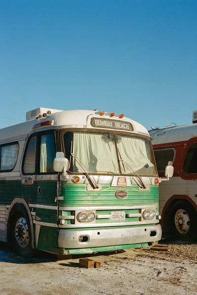 Bombay Beach Bus On Film