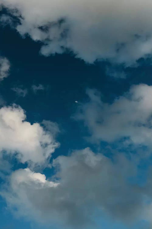 Amalfi Coast Moon