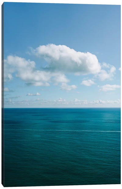Amalfi Coast Ocean View VI Canvas Art Print - Campania Art