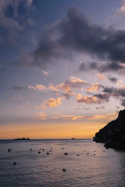 Amalfi Coast: Amalfi Coast Sunset II by Bethany Young