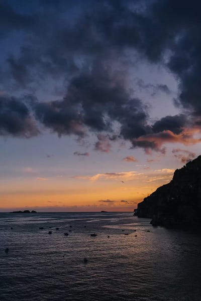 Amalfi Coast: Amalfi Coast Sunset III by Bethany Young