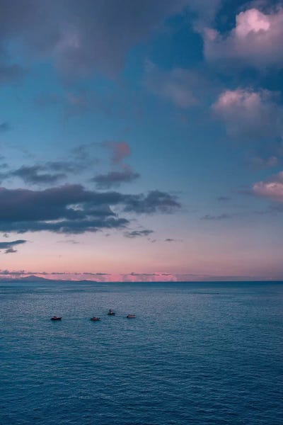 Campania: Amalfi Coast Sunset VI by Bethany Young