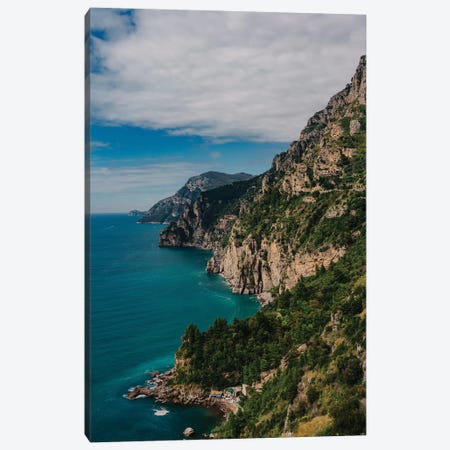 Amalfi Coast Canvas Print #BTY254} by Bethany Young Art Print