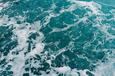 Amalfi Coast Water VIII by Bethany Young framed wall art