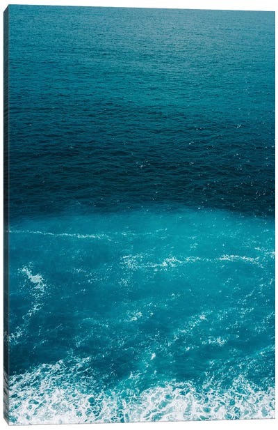 Amalfi Coast Water Canvas Art Print - Water Art