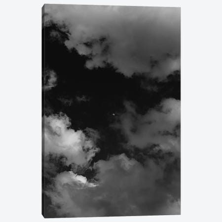 Italian Monochrome Moon Canvas Print #BTY267} by Bethany Young Canvas Artwork