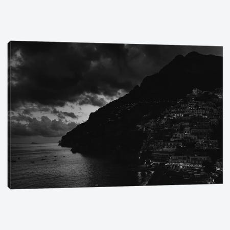 Positano Night Canvas Print #BTY293} by Bethany Young Canvas Artwork