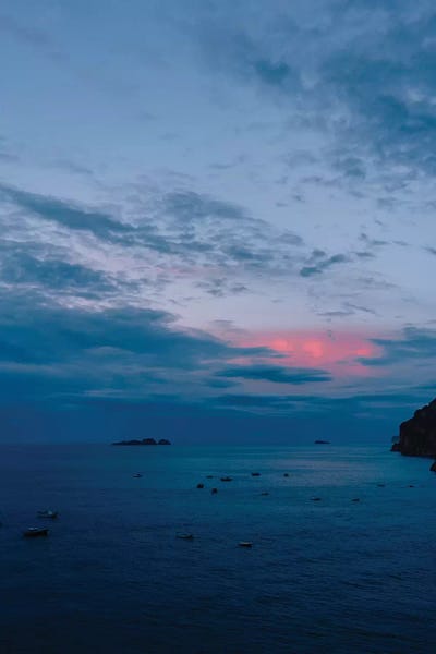 Campania: Positano Sunrise III by Bethany Young