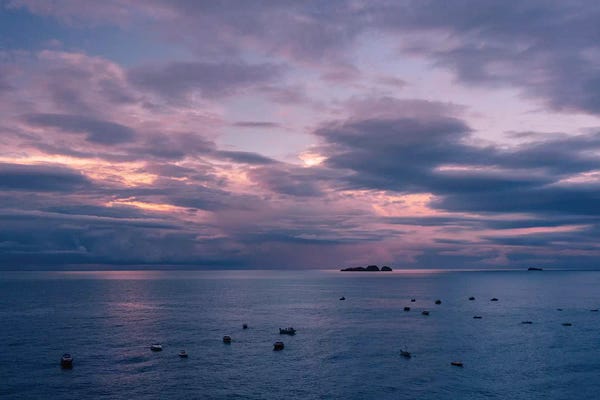 Campania: Positano Sunrise XII by Bethany Young