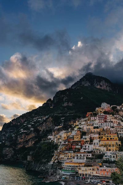 Positano: Positano Sunset V by Bethany Young