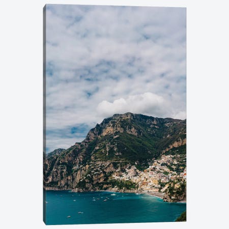 Positano View II Canvas Print #BTY323} by Bethany Young Canvas Artwork
