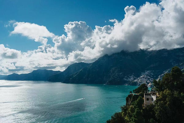 Positano: Positano View V by Bethany Young
