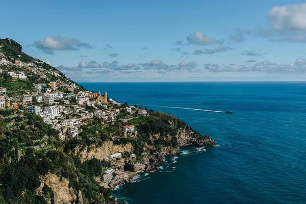 Cliffs: Praiano Italy I by Bethany Young