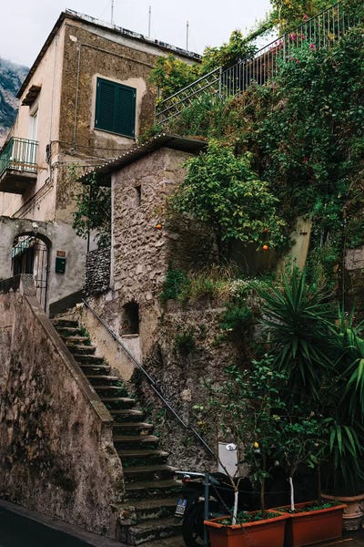 Campania: Rainy Positano III by Bethany Young