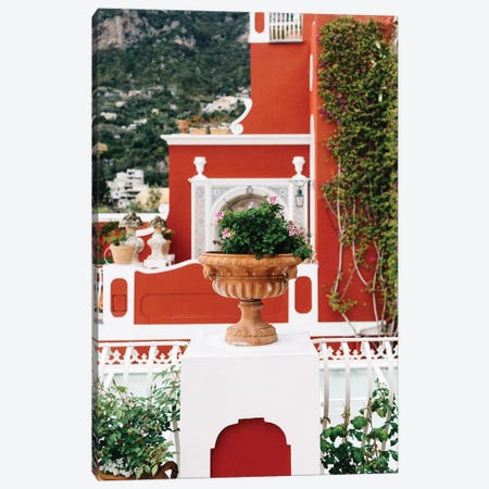 Rainy Positano IV Canvas Print #BTY342} by Bethany Young Canvas Art