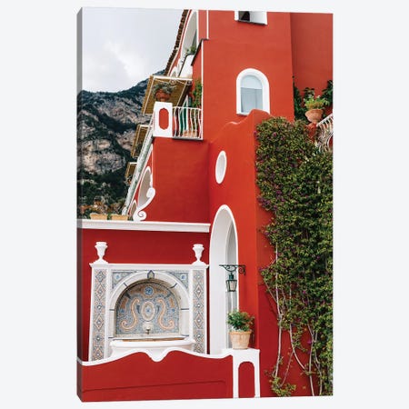 Rainy Positano VII Canvas Print #BTY345} by Bethany Young Art Print