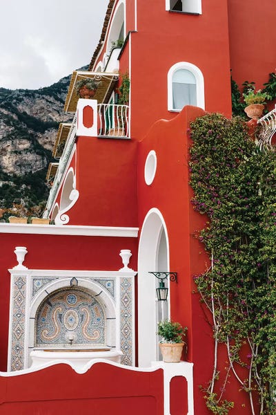 Positano: Rainy Positano VII by Bethany Young