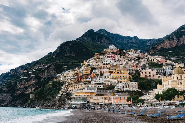 Cliffs: Rainy Positano X by Bethany Young