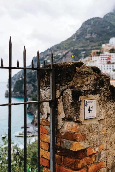 Campania: Rainy Positano I by Bethany Young