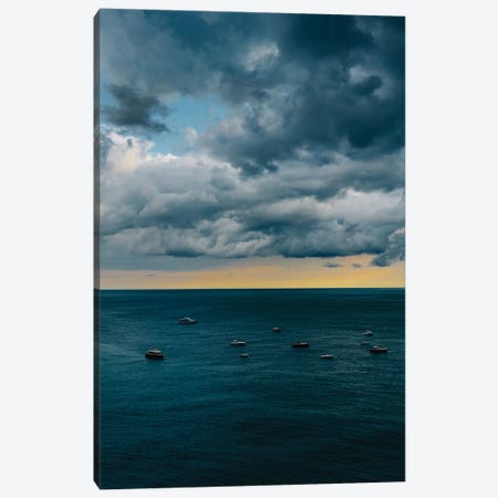 Stormy Amalfi Coast III Canvas Print #BTY359} by Bethany Young Canvas Print
