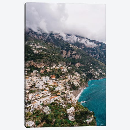 Stormy Positano II Canvas Print #BTY362} by Bethany Young Canvas Artwork