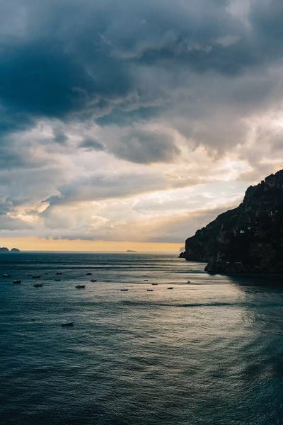 Amalfi Coast: Stormy Positano VIII by Bethany Young