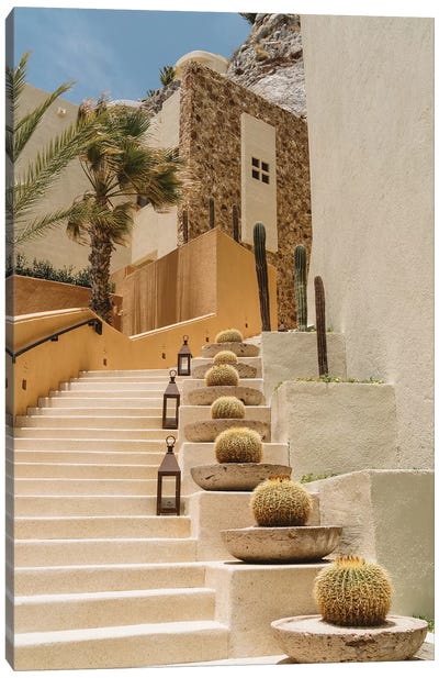 Cabo Architecture III Canvas Art Print - Stairs & Staircases