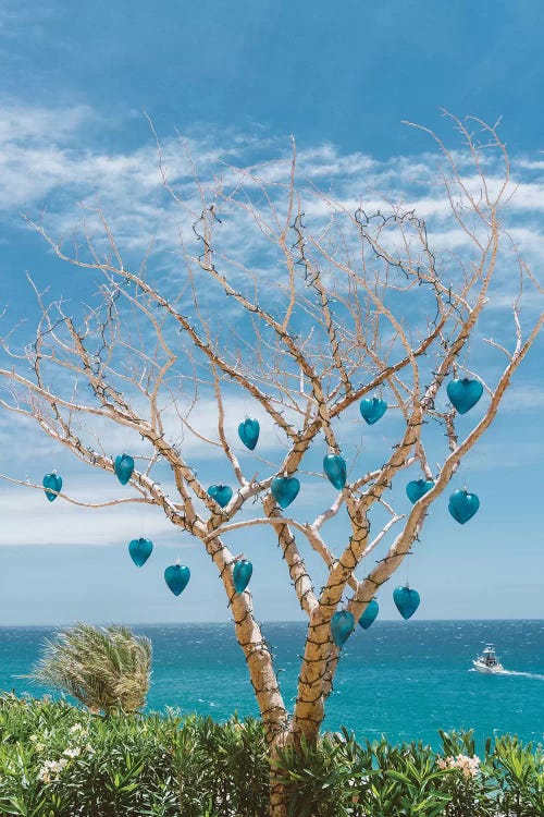 Cabo Glass Hearts by Bethany Young wall art