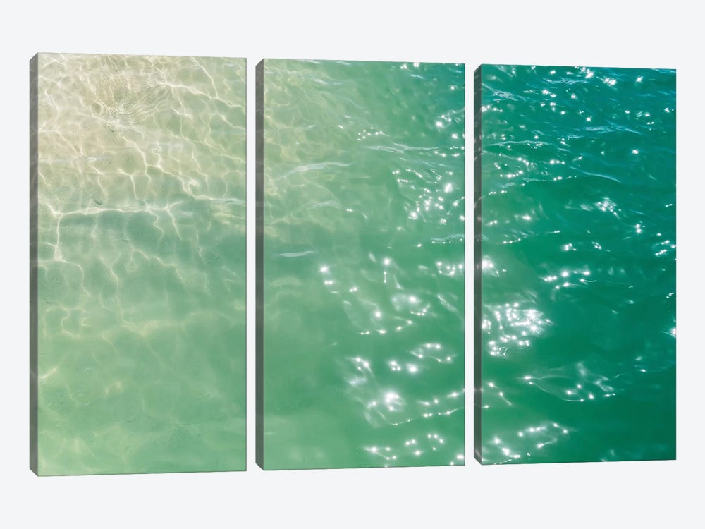 Hawaiian Water X by Bethany Young 3-piece Canvas Wall Art