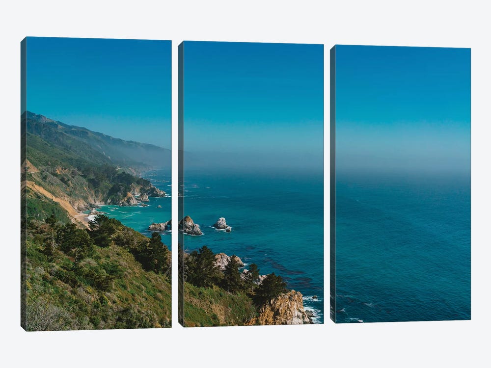 Big Sur by Bethany Young 3-piece Canvas Wall Art