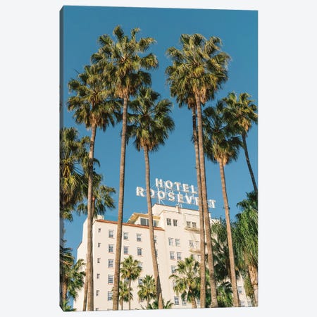 Hollywood Hotel Canvas Print #BTY43} by Bethany Young Canvas Wall Art