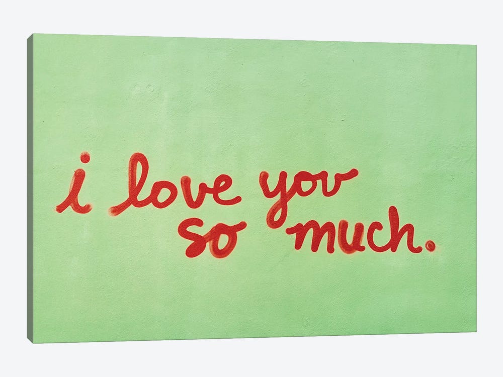 I Love You So Much II by Bethany Young 1-piece Canvas Art Print