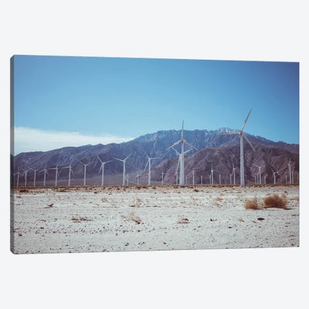 Palm Springs Windmills VII Canvas Print #BTY557} by Bethany Young Canvas Artwork