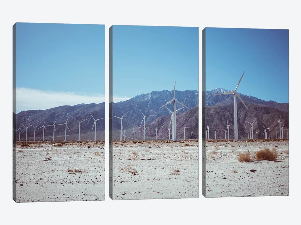Palm Springs Windmills VII by Bethany Young 3-piece Canvas Art